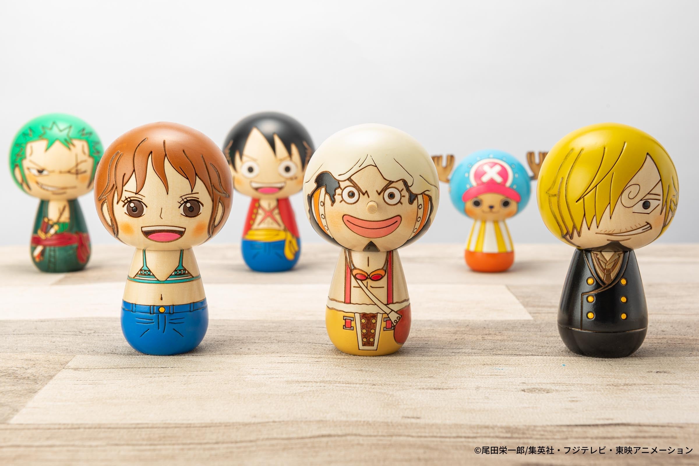 未開封 こけっきー ルフィ ゾロ ナミ ウソップ チョッパー ワンピース こけし ワンピースこけし – ヒキダシストア