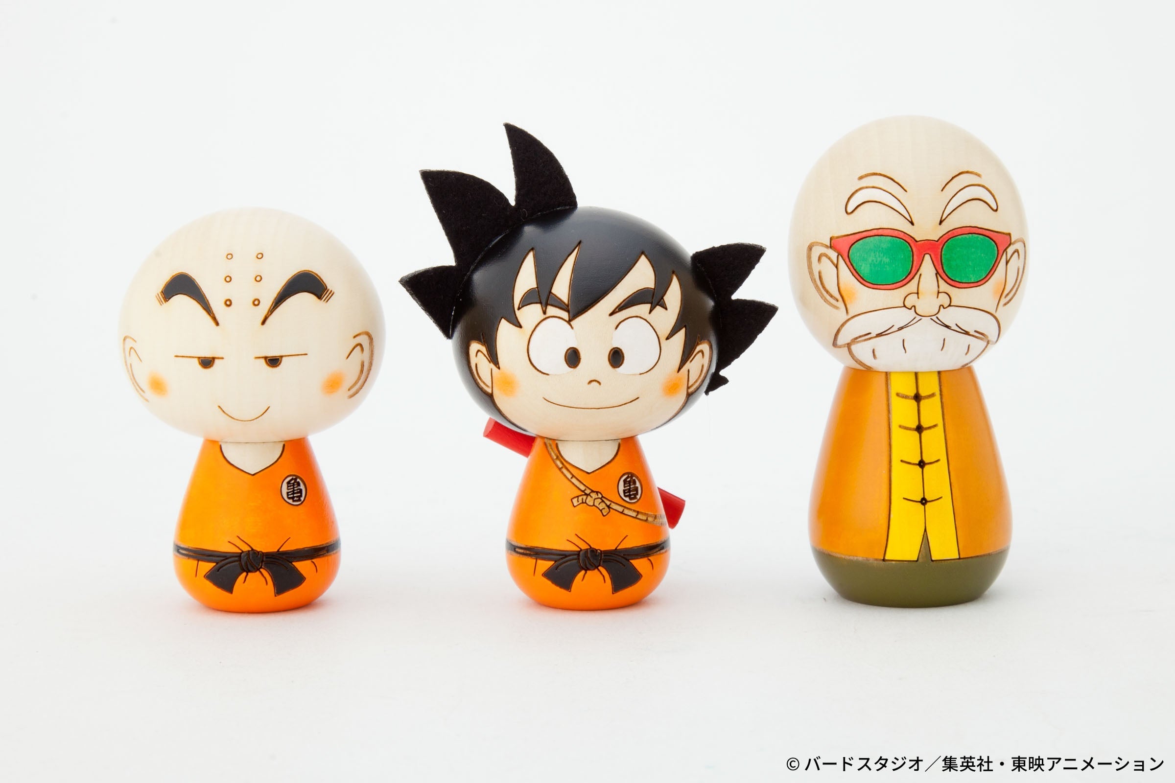 卯三郎　ドラゴンボール こけし 3体セット ドラゴンボールこけし – ヒキダシストア