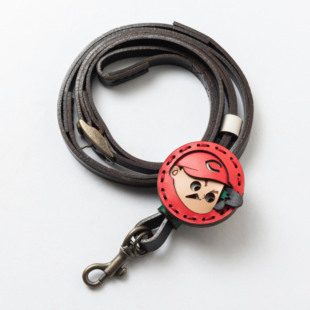 ojaga design × 広島カープ カープ坊やストラップ OJAGA DESIGN 広島東洋カープ [カープ坊や] ネックストラップ