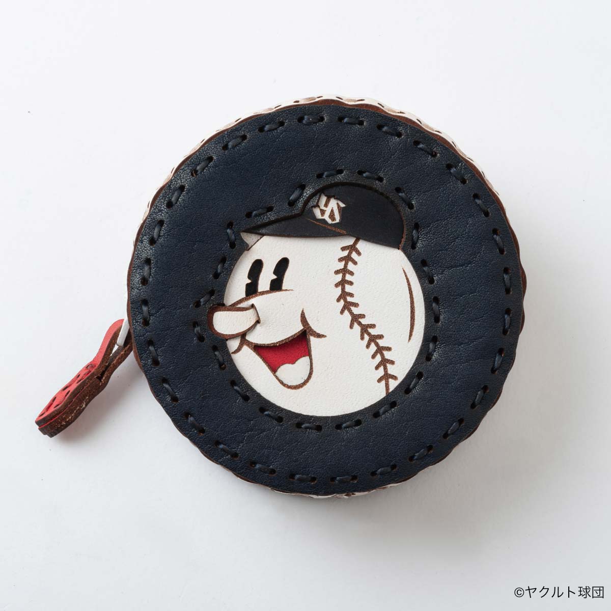 OJAGA DESIGN 東京ヤクルトスワローズ [ボール君(横顔)] コインケース【2026年2月下旬より順次お届け予定】 – ヒキダシストア