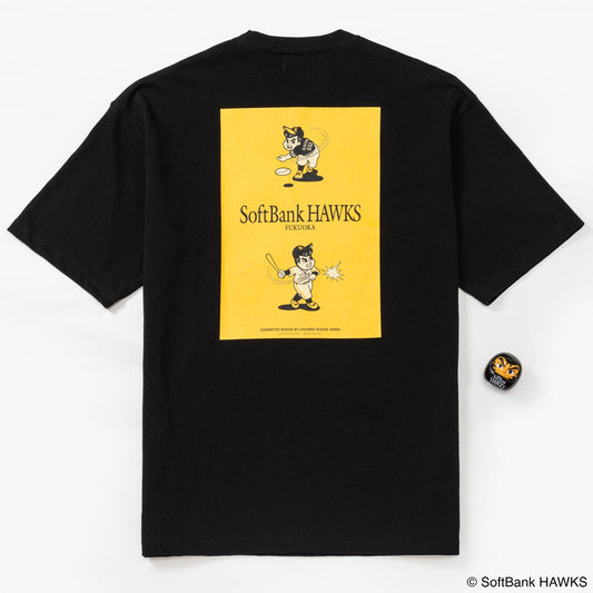 【数量限定】ゴッコ堂 - 福岡ソフトバンクホークス 気合田くん Tシャツ+気合だるまくんセット -  HKDSTOY限定【2024年11月中旬より順次お届け予定】