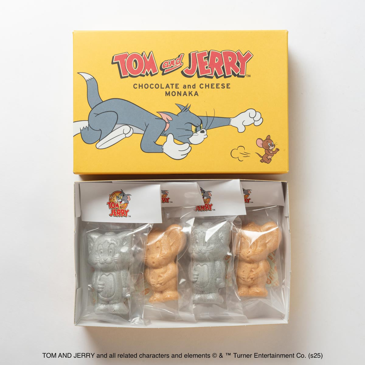 HKDSTOY「トムとジェリー モナカ チョコレート&チーズ味」4個入(ひつじや謹製)