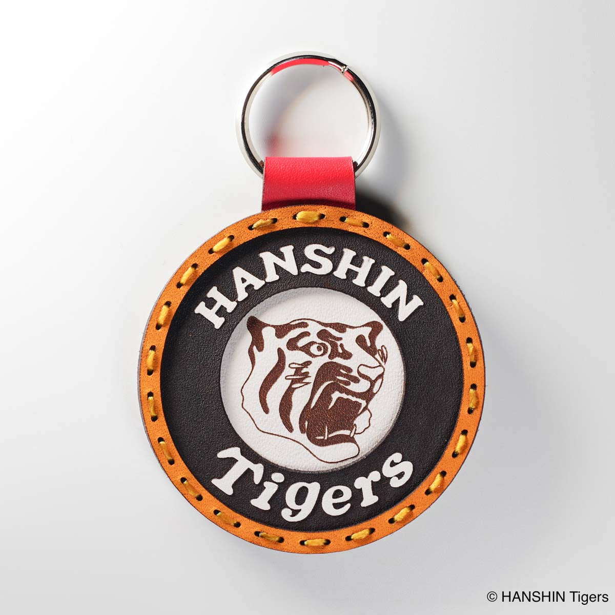 OJAGA DESIGN 阪神タイガース キーホルダー（丸型）[2025 JERA