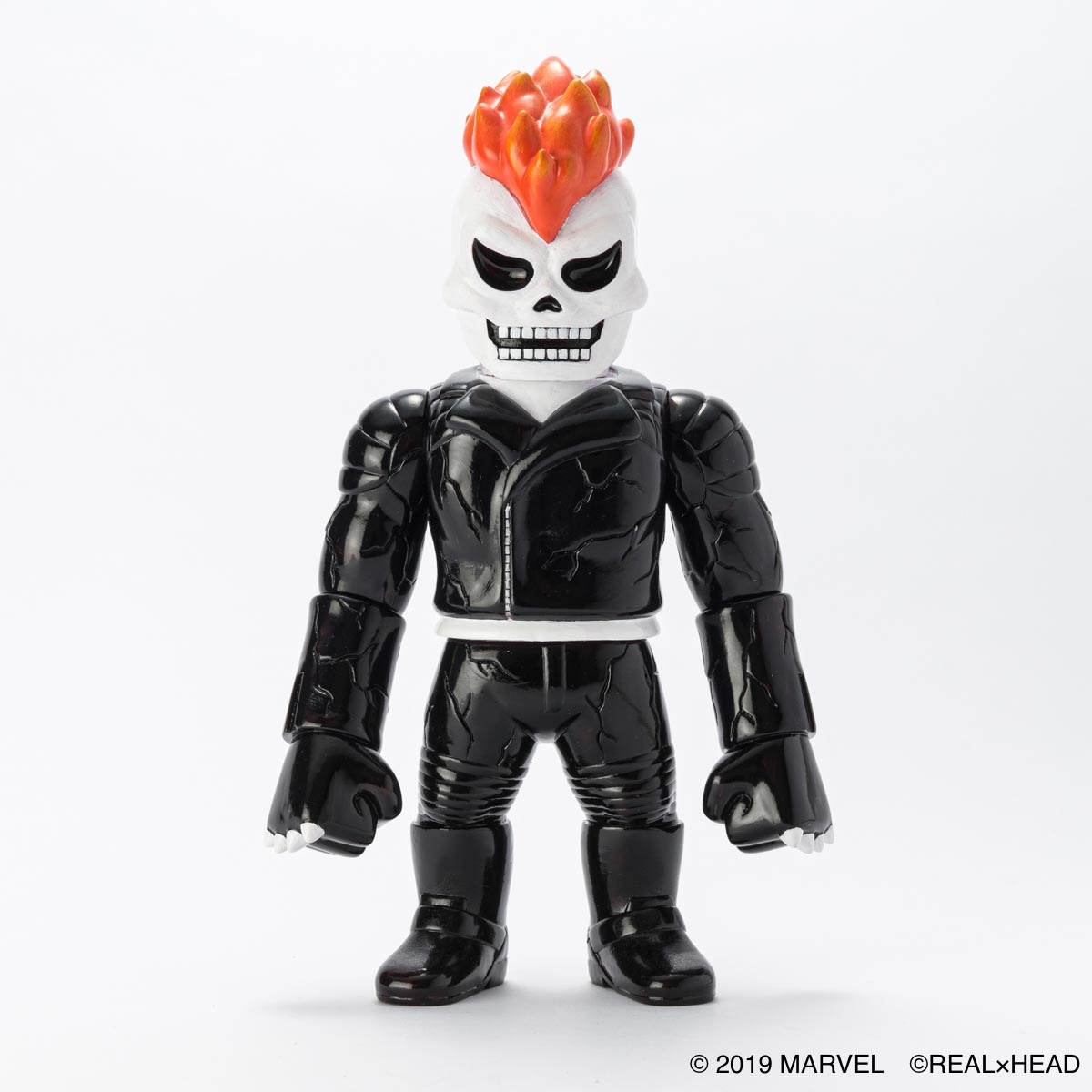 抽選販売商品】HKDSTOY×リアルヘッド -MARVEL [GHOST RIDER] BLACK