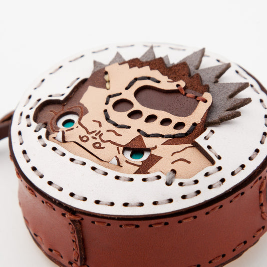 OJAGA DESIGN 邪鬼 コインケース(ブラウン)