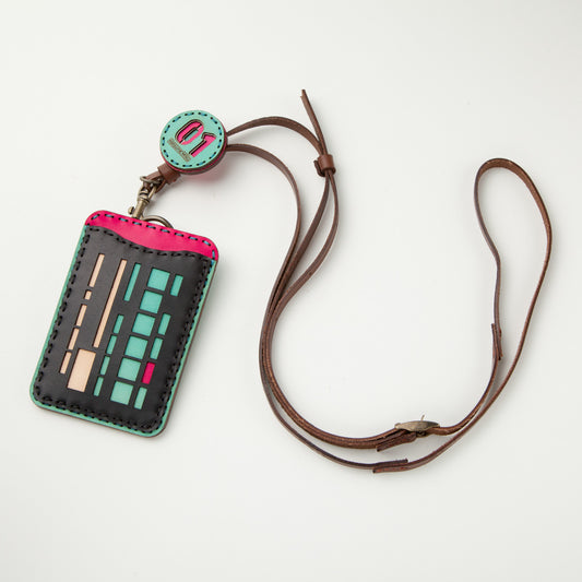 OJAGA DESIGN 初音ミク ネックストラップ付きカードケース