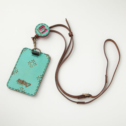 OJAGA DESIGN 初音ミク ネックストラップ付きカードケース