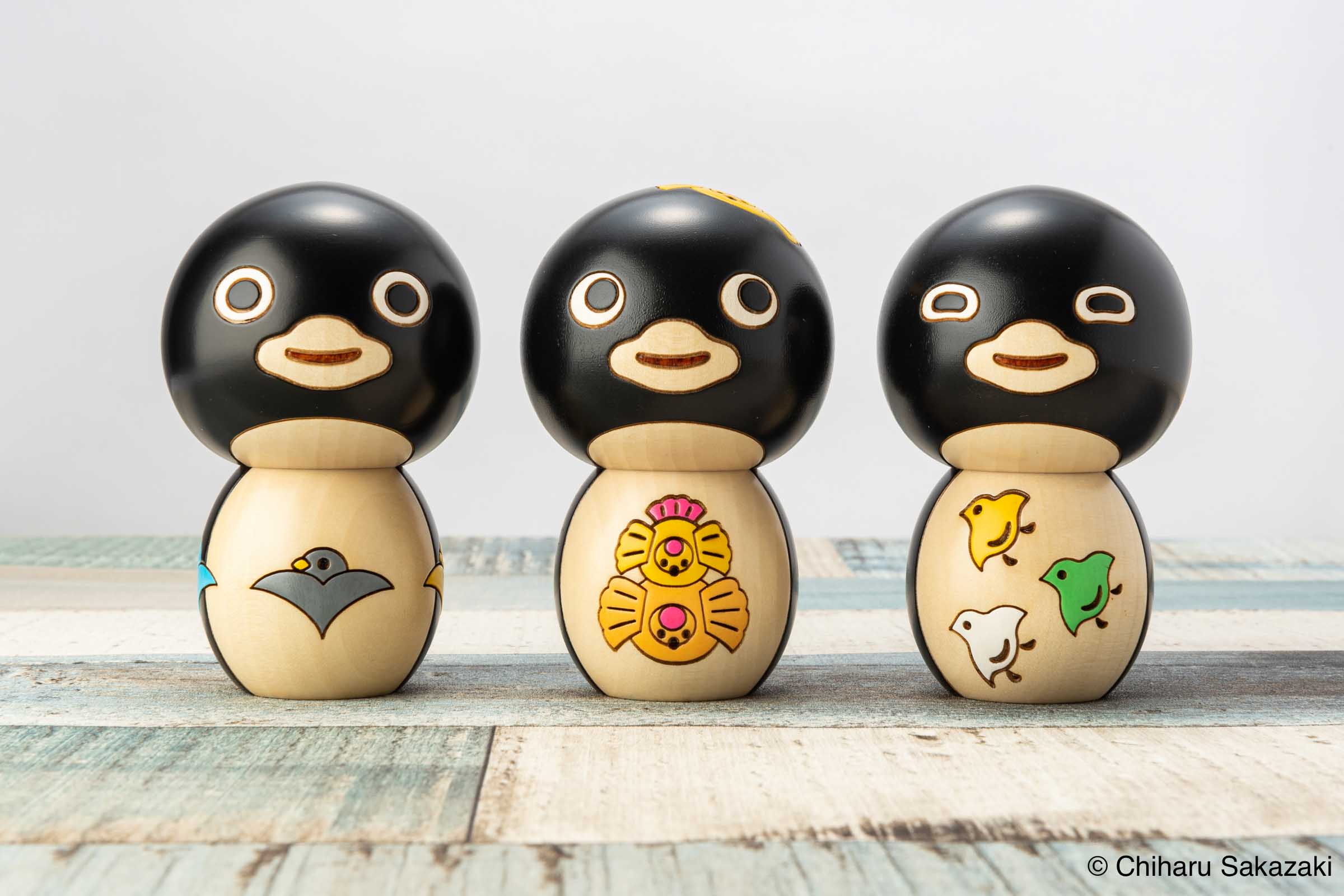 さかざきちはる ペンギンこけし – ヒキダシストア