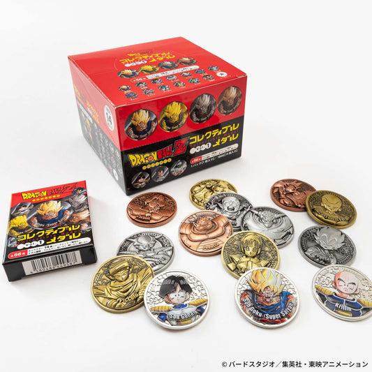 【ヒキダシストア限定特典 界王フルカラーメダル付き】ドラゴンボールZ コレクティブルメダル Vol.1 [1BOX（14枚入り）]【2025年1月下旬より順次お届け予定】