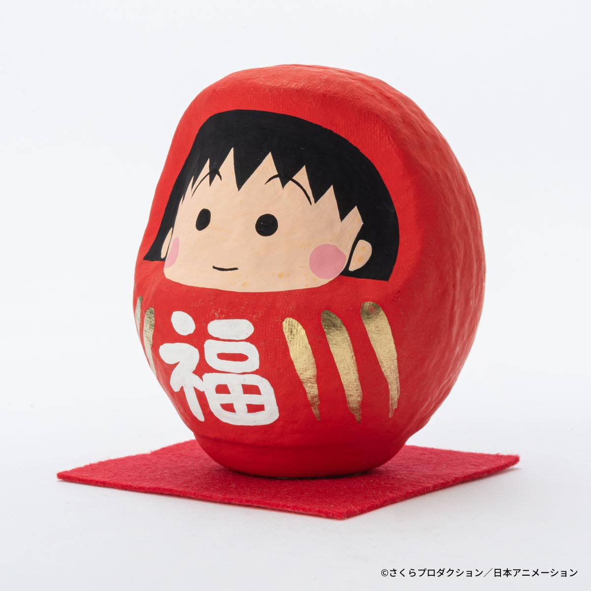 ちびまる子ちゃん 高崎だるま [まる子/福] 赤