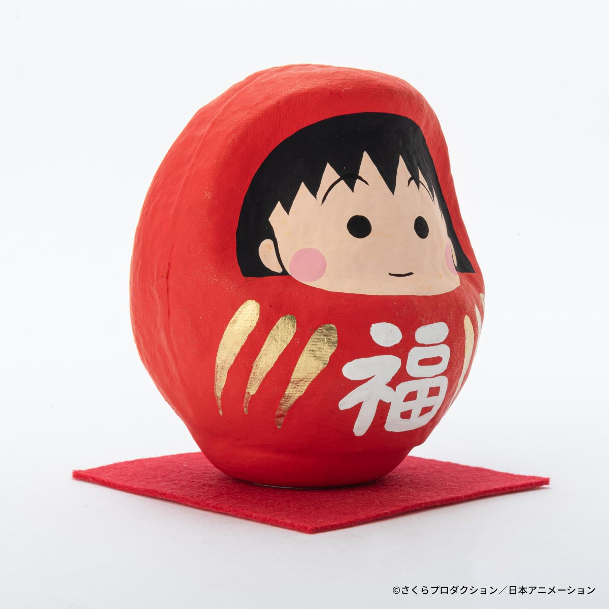 ちびまる子ちゃん 高崎だるま [まる子/福] 赤