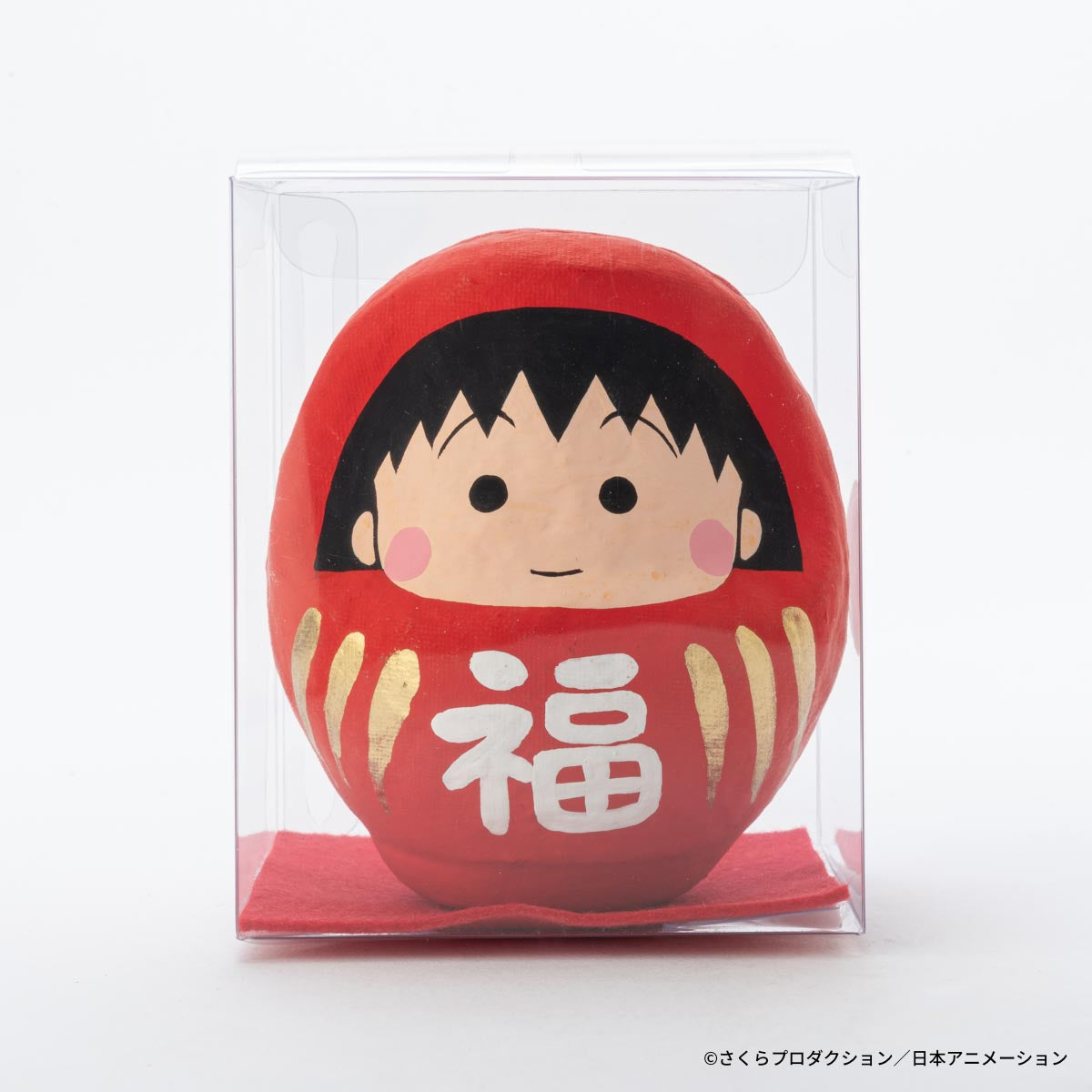 ちびまる子ちゃん 高崎だるま [まる子/福] 赤【2026年3月中旬より順次
