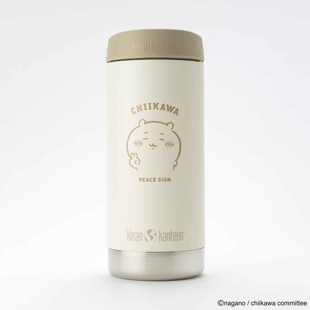 Klean Kanteen ちいかわ インスレートボトル TKWide 12oz（355ml）w/カフェキャップ [ちいかわ]【2025年8月中旬より順次お届け予定】