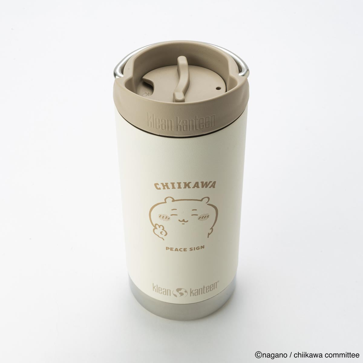 Klean Kanteen ちいかわ インスレートボトル TKWide 12oz（355ml）w/カフェキャップ [ちいかわ]【2025年8月中旬より順次お届け予定】