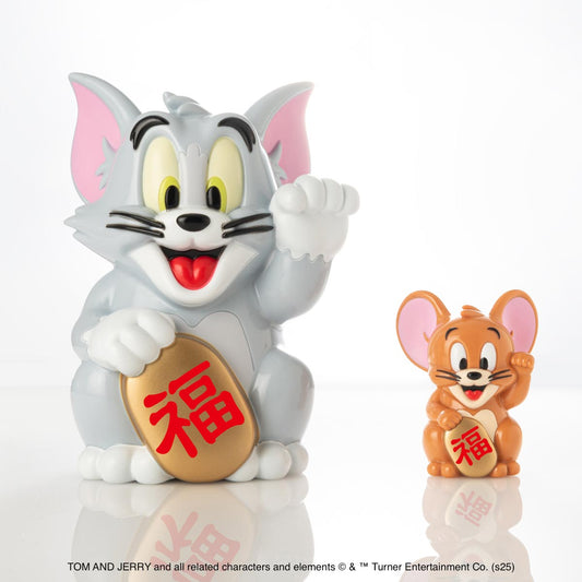 【数量限定】HKDSTOY×ゴッコ堂 トムとジェリー OMAMORIソフビ [トムとジェリー2体セット] 通常版【2026年3月上旬より順次お届け予定】