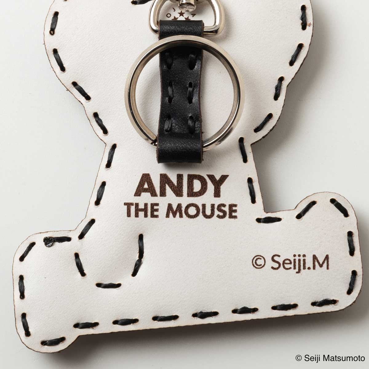 OJAGA DESIGN ねずみのANDY [ANDY] キーホルダー（大）【2026年8月下旬より順次お届け予定】