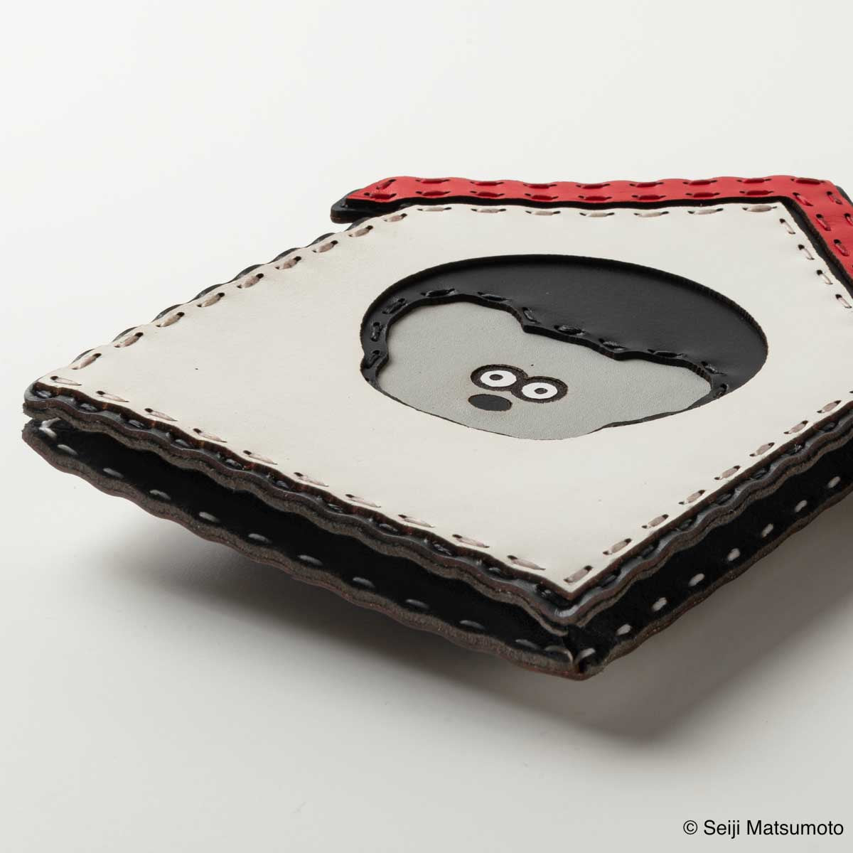 OJAGA DESIGN ねずみのANDY 家型カードケース（レッド）【2026年8月下旬より順次お届け予定】