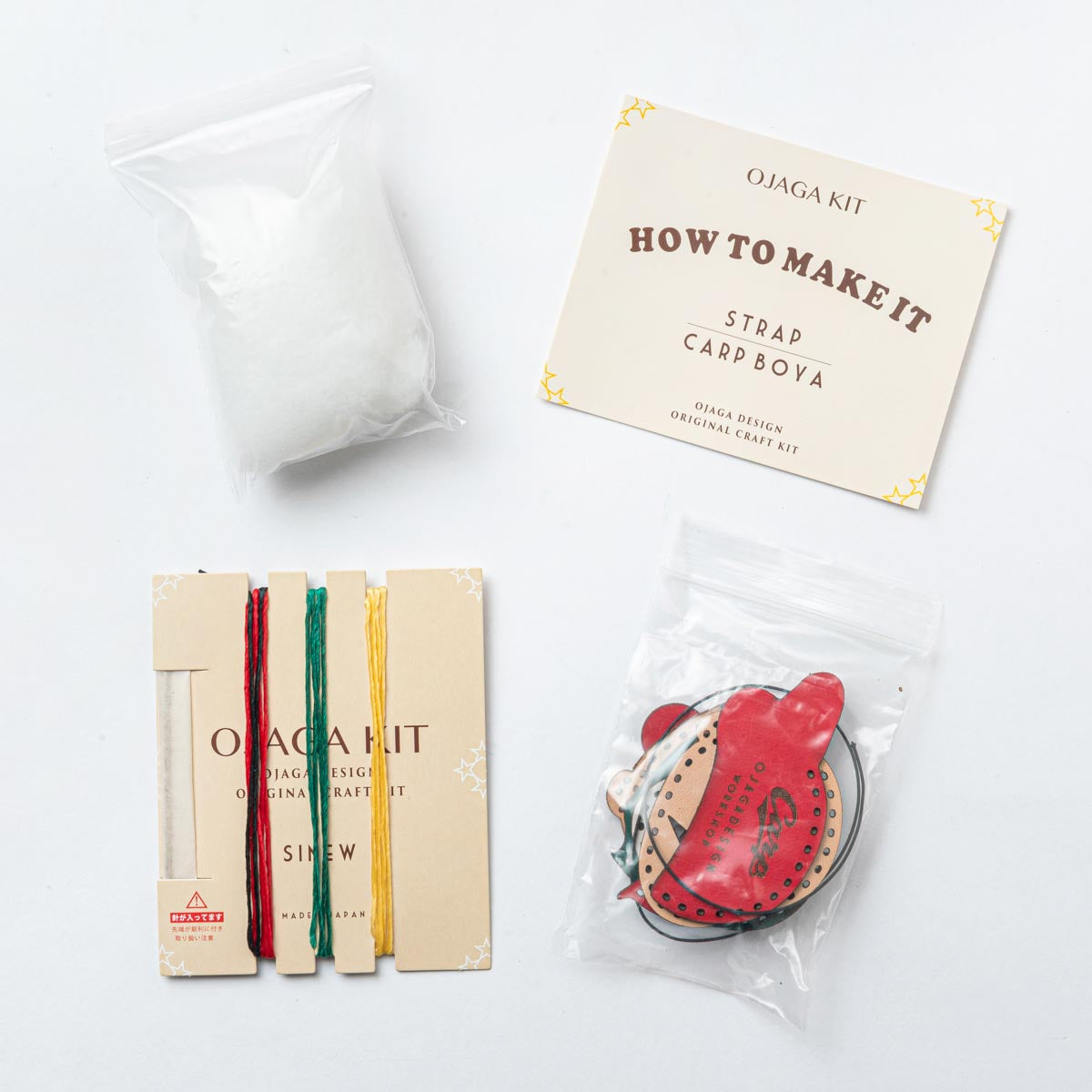OJAGA DESIGN 広島東洋カープ [カープ坊や] ワークショップキット【2026年2月下旬より順次お届け予定】