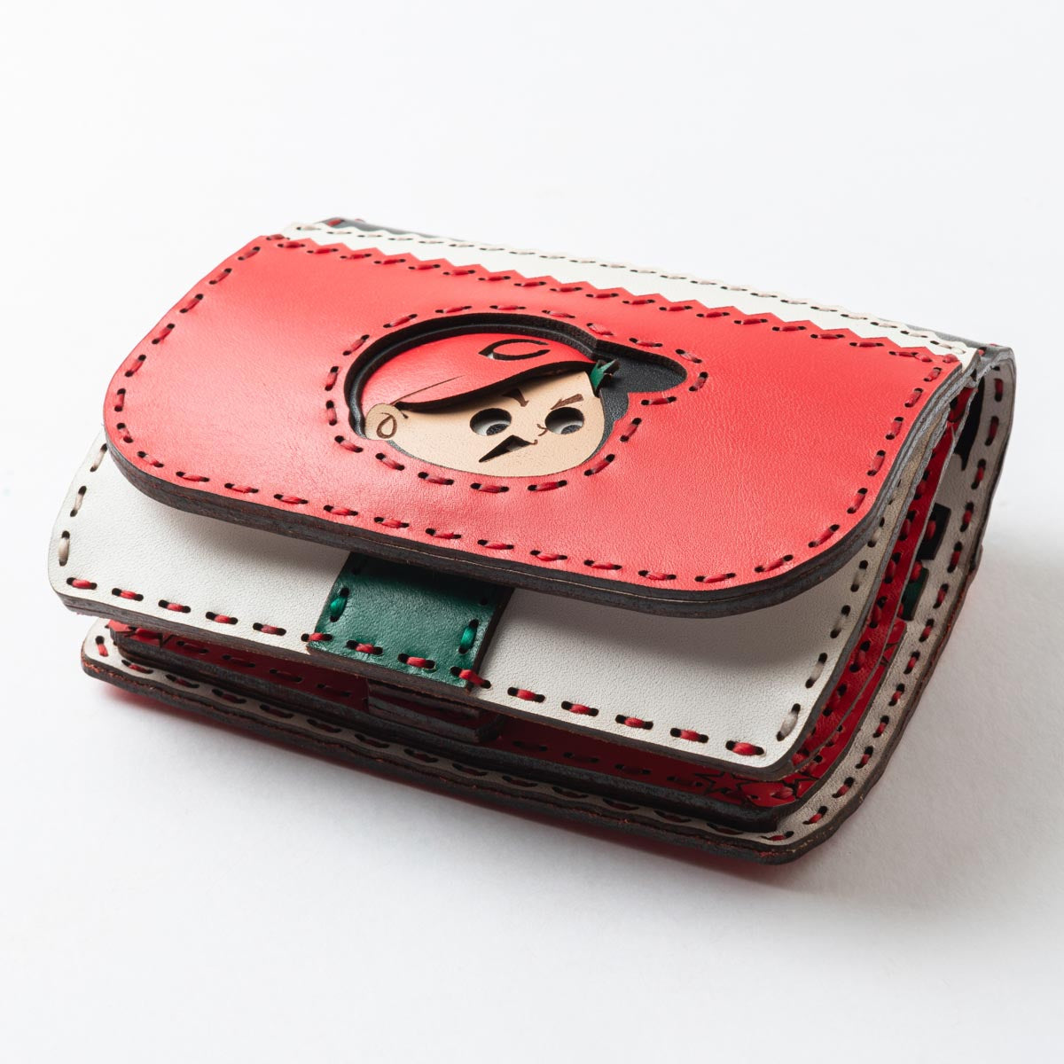 OJAGA DESIGN 広島東洋カープ [カープ坊や] ショートウォレット