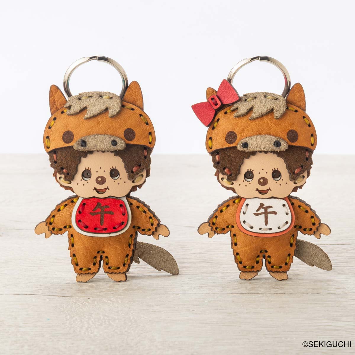 OJAGA DESIGN モンチッチ [モンチッチちゃん] 干支（午）キーホルダー