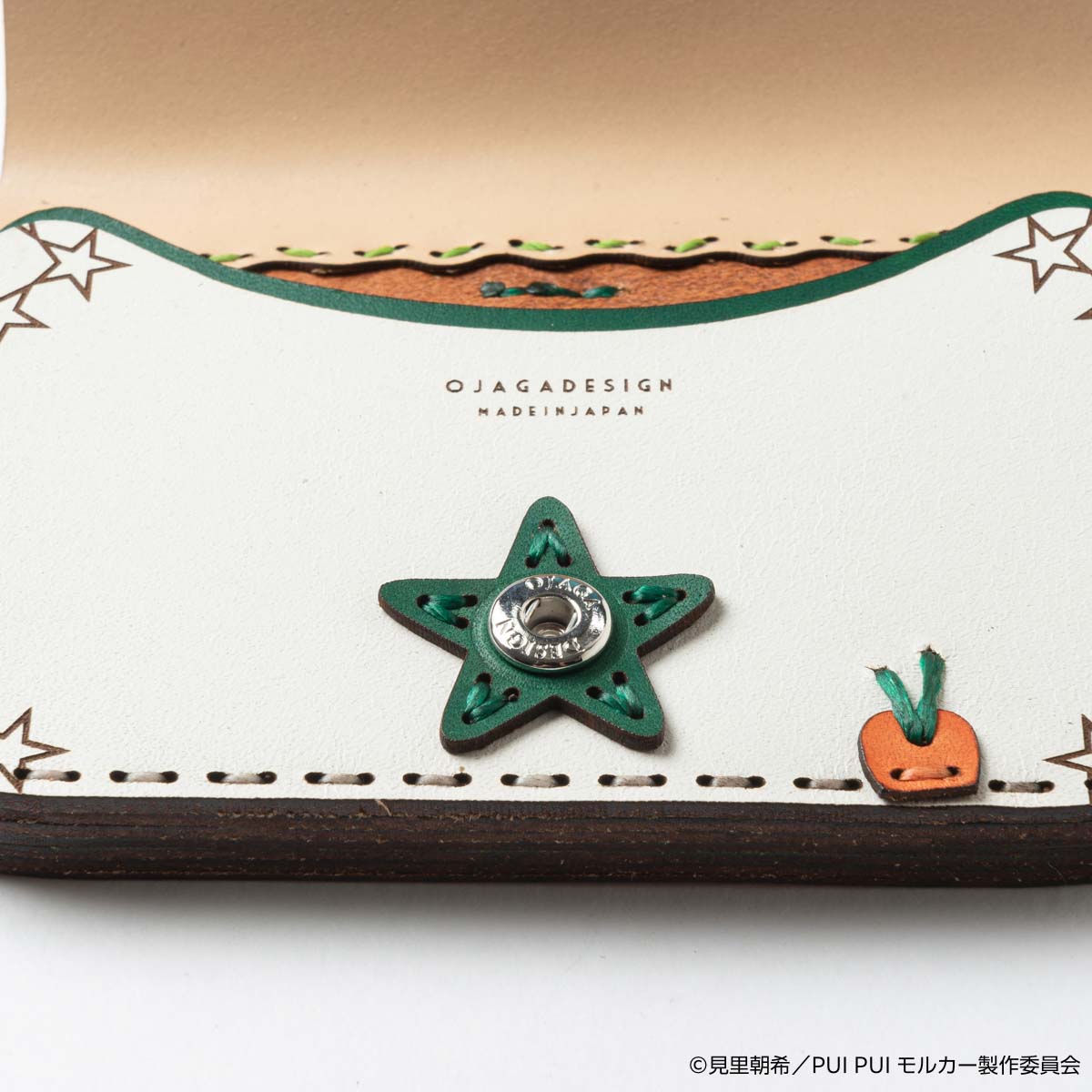 OJAGA DESIGN PUI PUI モルカー [シロモ] カードケース【2025年6月下旬お届け予定】