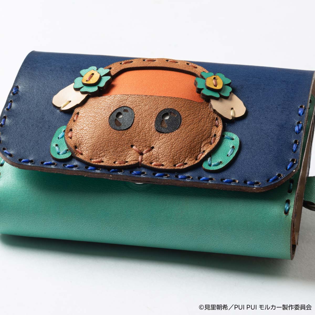 OJAGA DESIGN PUI PUI モルカー [チョコ] ショートウォレット