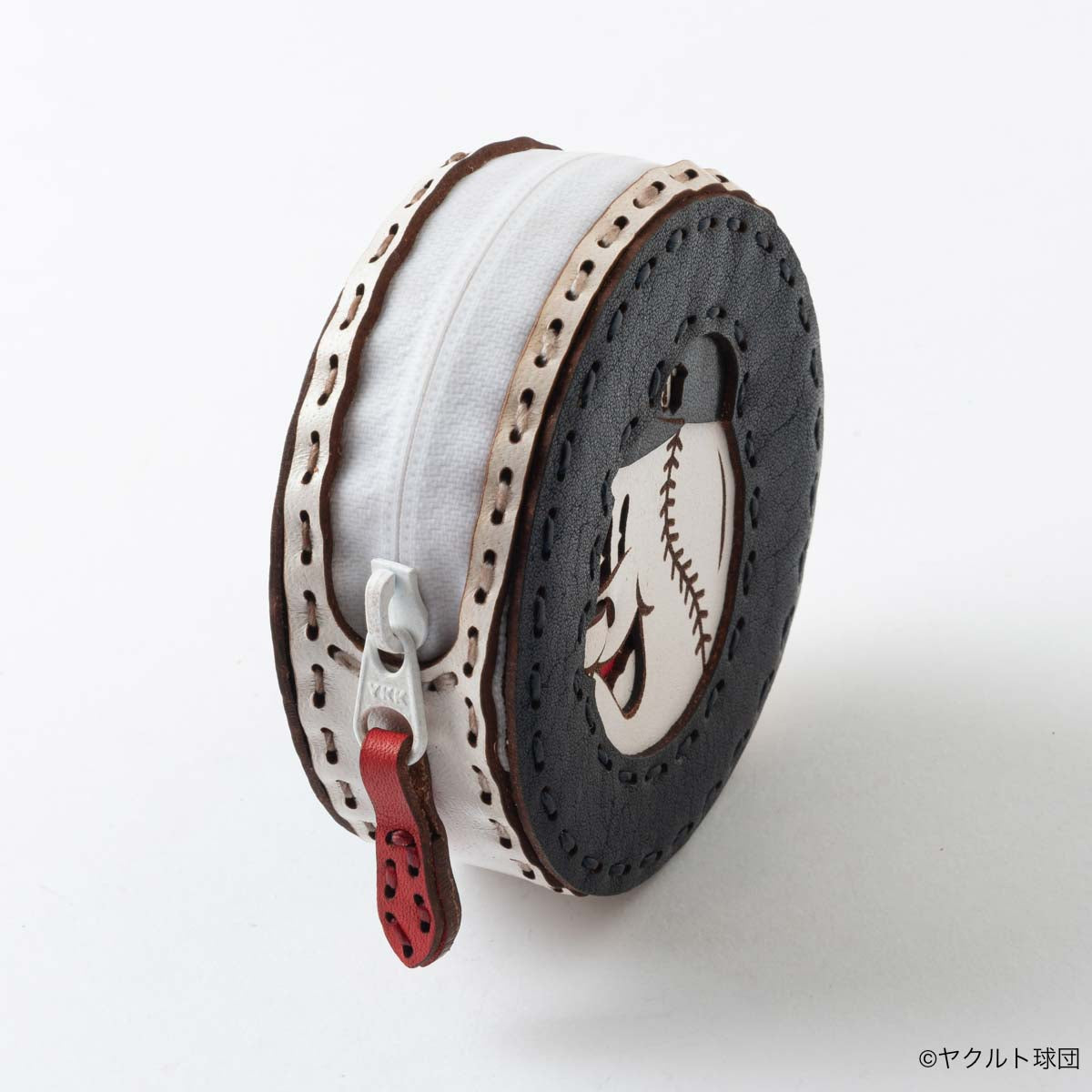 OJAGA DESIGN 東京ヤクルトスワローズ [ボール君(横顔)] コインケース【2026年2月下旬より順次お届け予定】