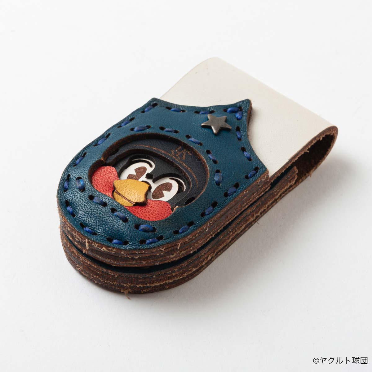 OJAGA DESIGN 東京ヤクルトスワローズ [つば九郎] マネークリップ【2026年2月下旬より順次お届け予定】