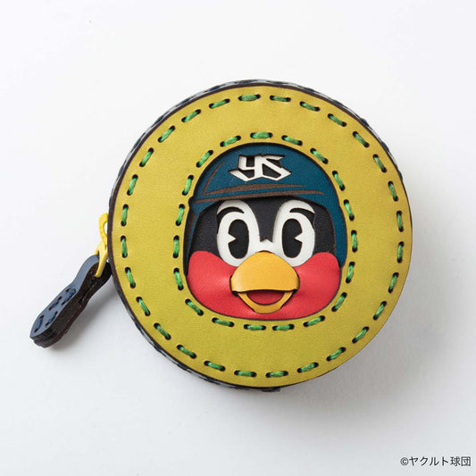 OJAGA DESIGN 東京ヤクルトスワローズ [つば九郎] コインケース【2026年2月下旬より順次お届け予定】
