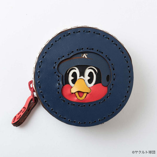 OJAGA DESIGN 東京ヤクルトスワローズ [つば九郎(横顔)] コインケース【2026年2月下旬より順次お届け予定】