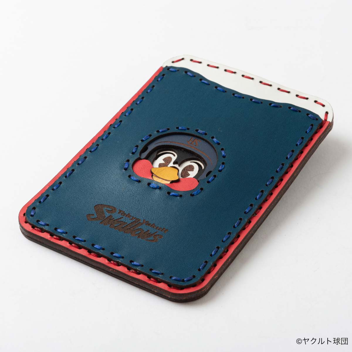 OJAGA DESIGN 東京ヤクルトスワローズ [つば九郎] カードケース【2026年2月下旬より順次お届け予定】