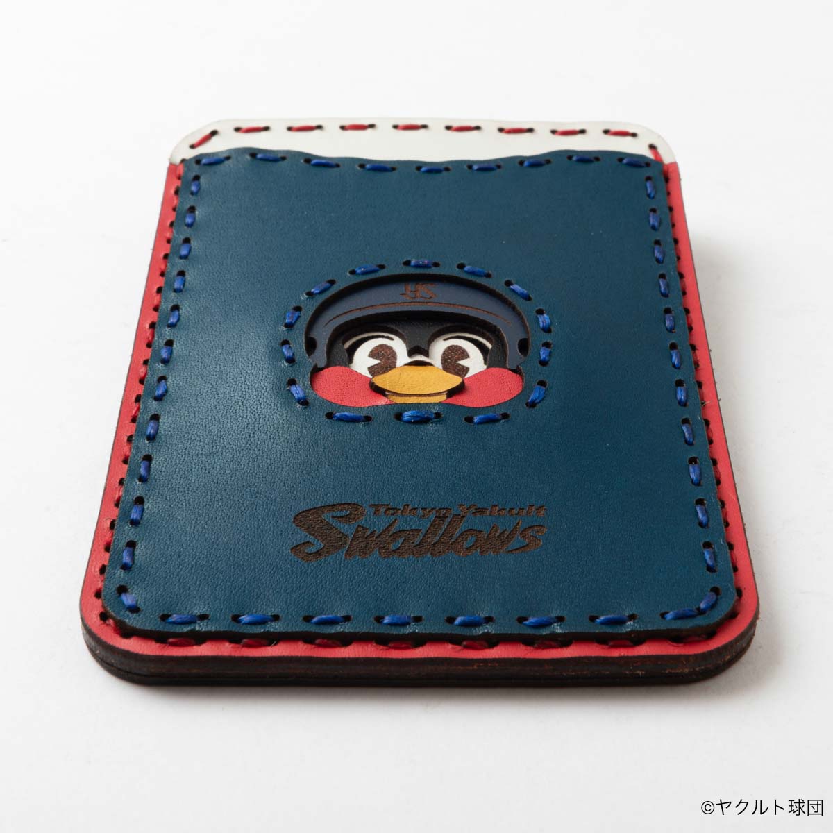 OJAGA DESIGN 東京ヤクルトスワローズ [つば九郎] カードケース【2026年2月下旬より順次お届け予定】