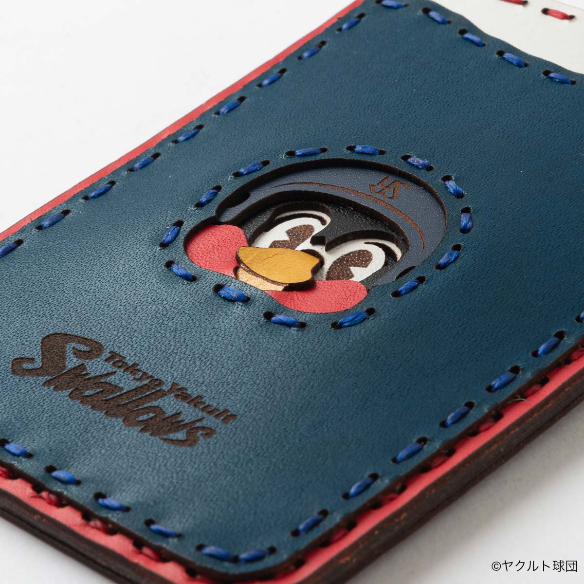 OJAGA DESIGN 東京ヤクルトスワローズ [つば九郎] カードケース【2026年2月下旬より順次お届け予定】