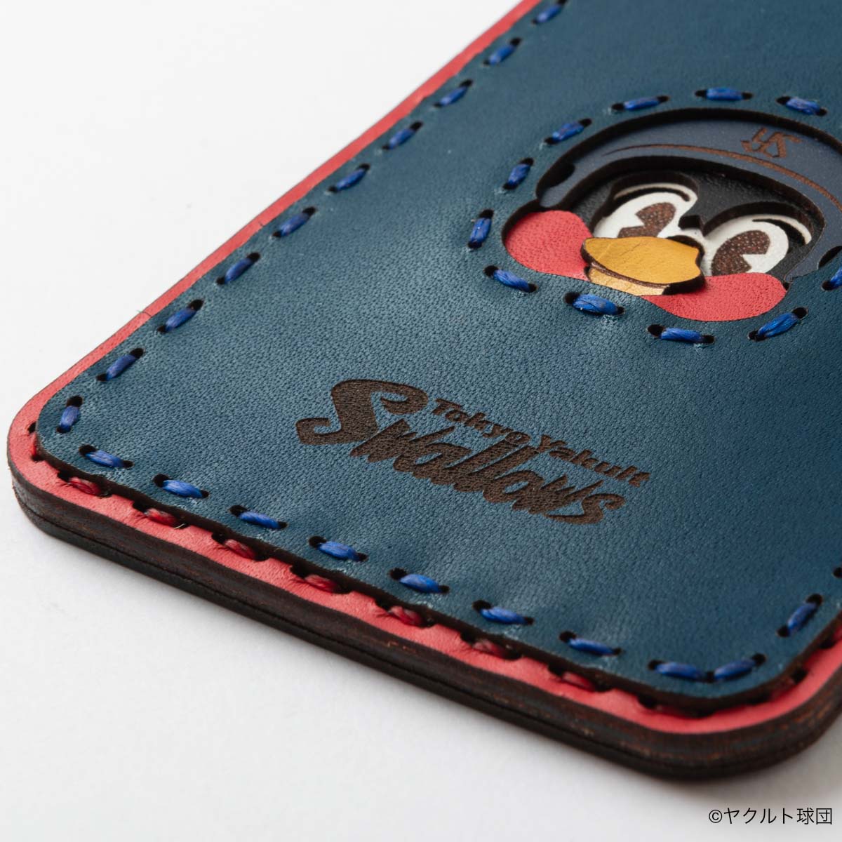 OJAGA DESIGN 東京ヤクルトスワローズ [つば九郎] カードケース【2026年2月下旬より順次お届け予定】