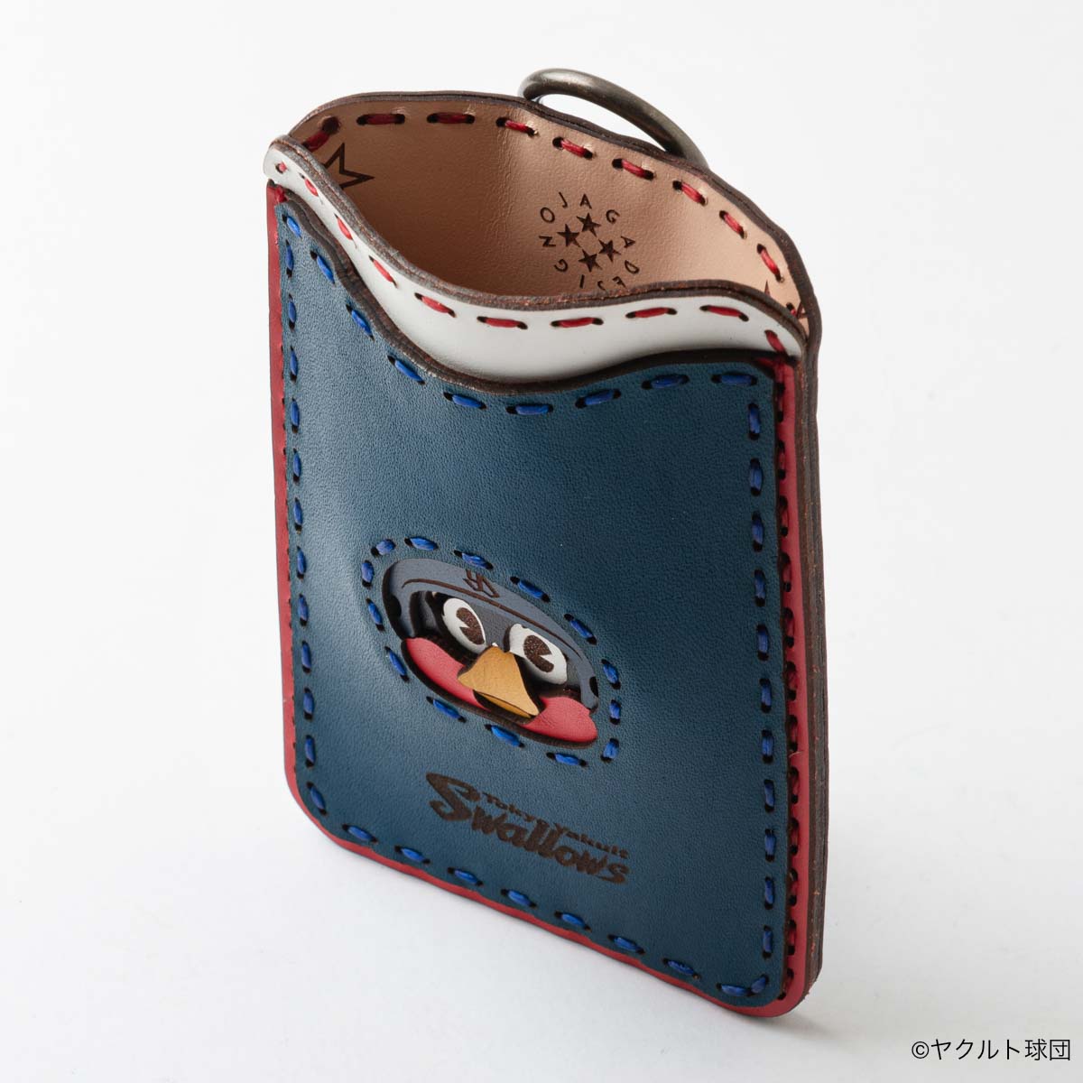 OJAGA DESIGN 東京ヤクルトスワローズ [つば九郎] カードケース【2026年2月下旬より順次お届け予定】