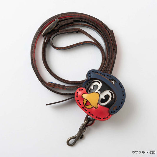 OJAGA DESIGN 東京ヤクルトスワローズ [つば九郎(横顔)] ネックストラップ【2026年2月下旬より順次お届け予定】