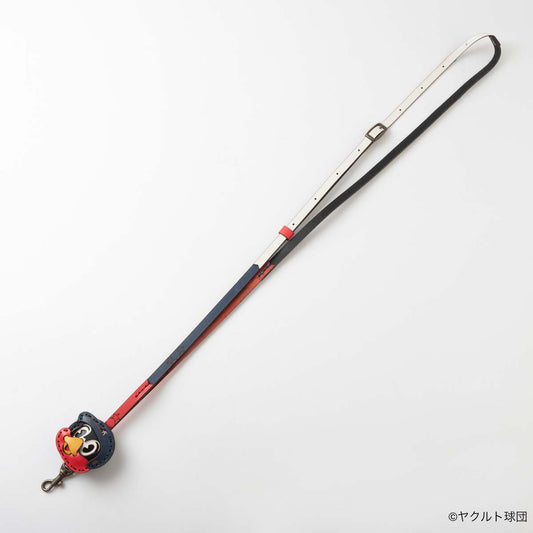 OJAGA DESIGN 東京ヤクルトスワローズ [つば九郎(横顔)] ネックストラップ【2026年2月下旬より順次お届け予定】