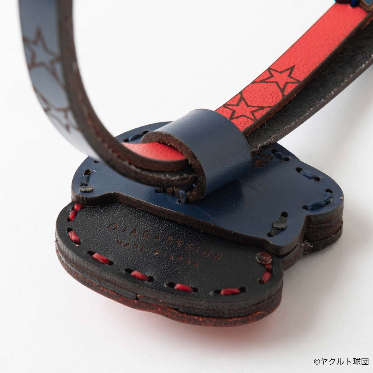 OJAGA DESIGN 東京ヤクルトスワローズ [つば九郎(横顔)] ネックストラップ【2026年2月下旬より順次お届け予定】