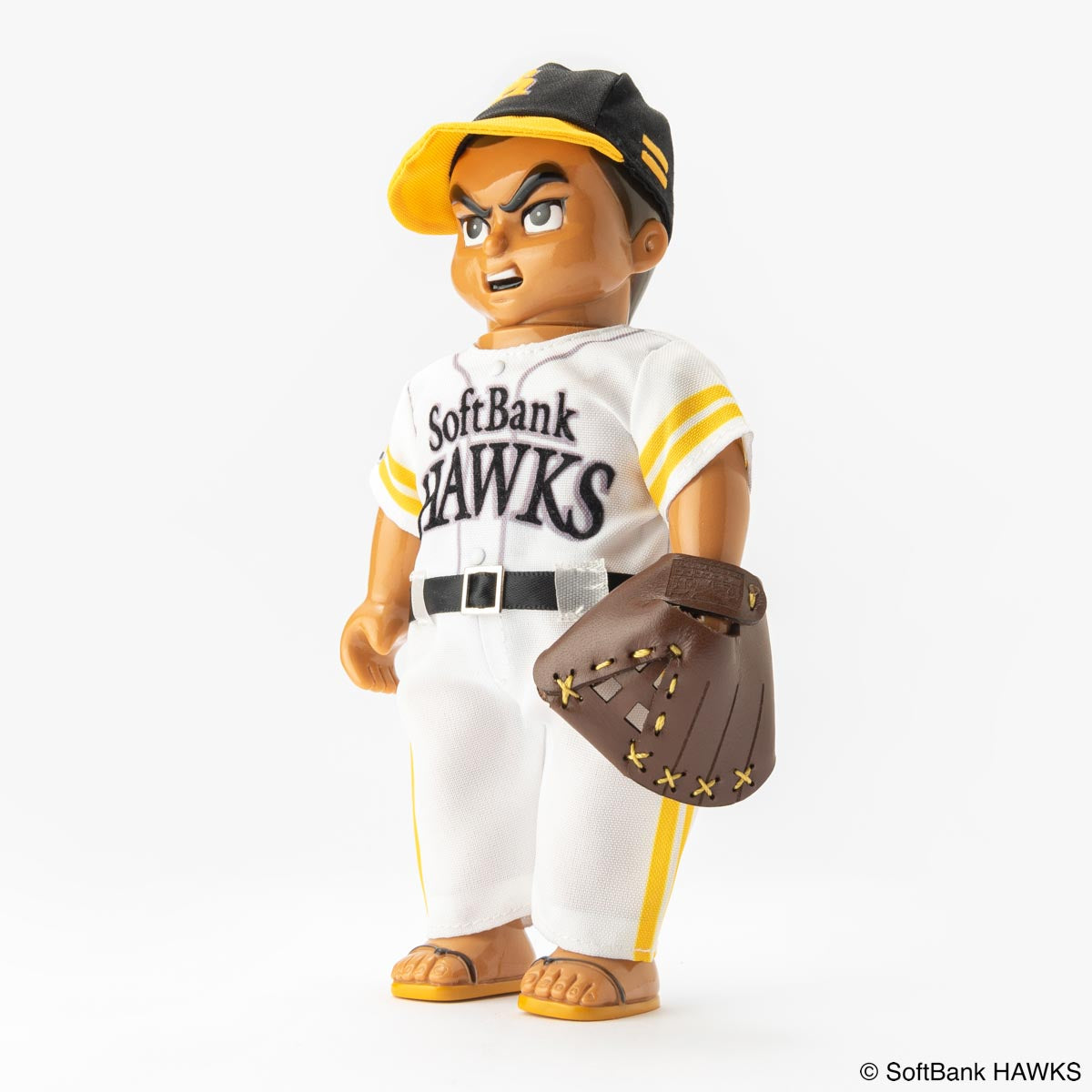 ゴッコ堂 気合田くん x 福岡ソフトバンクホークス (ビジターVer) 抽選販売商品】ゴッコ堂 -福岡ソフトバンクホークス 気合田くん