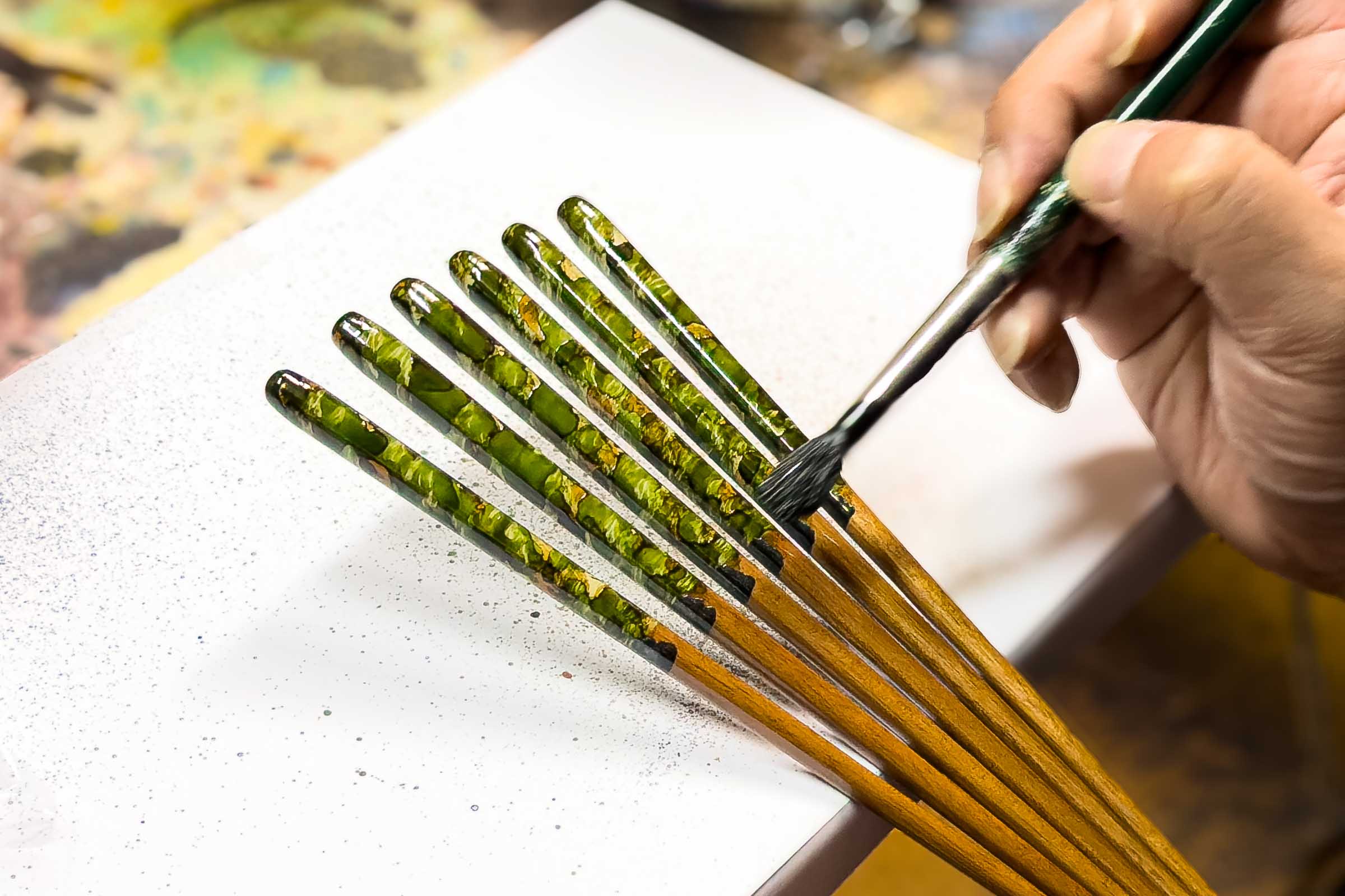 若狭産塗箸 キン肉マン