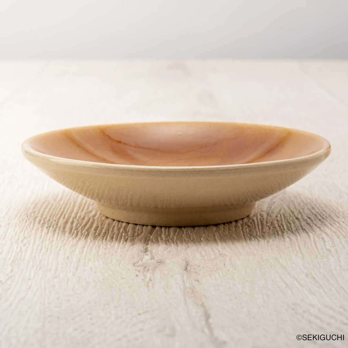 MASHICO 豆皿 モンチッチ アンバー（飴釉）