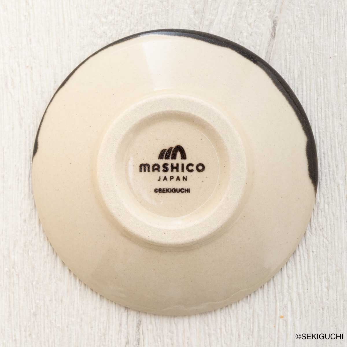 MASHICO 豆皿 モンチッチ ブラック（黒釉）