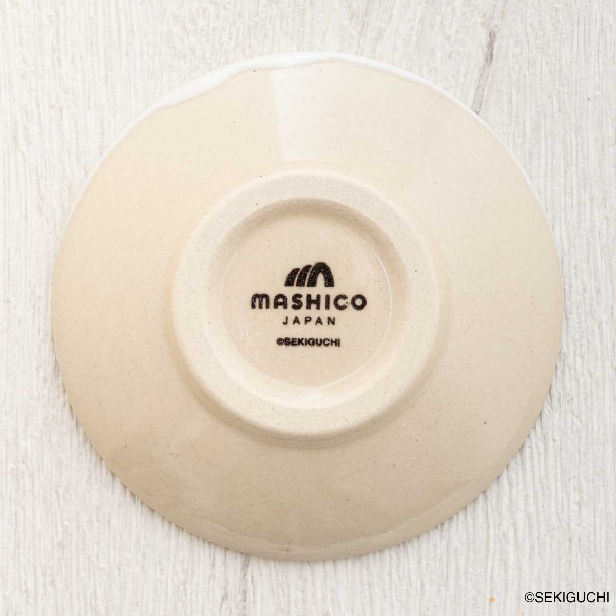 MASHICO 豆皿 モンチッチ ホワイト（糠白釉）