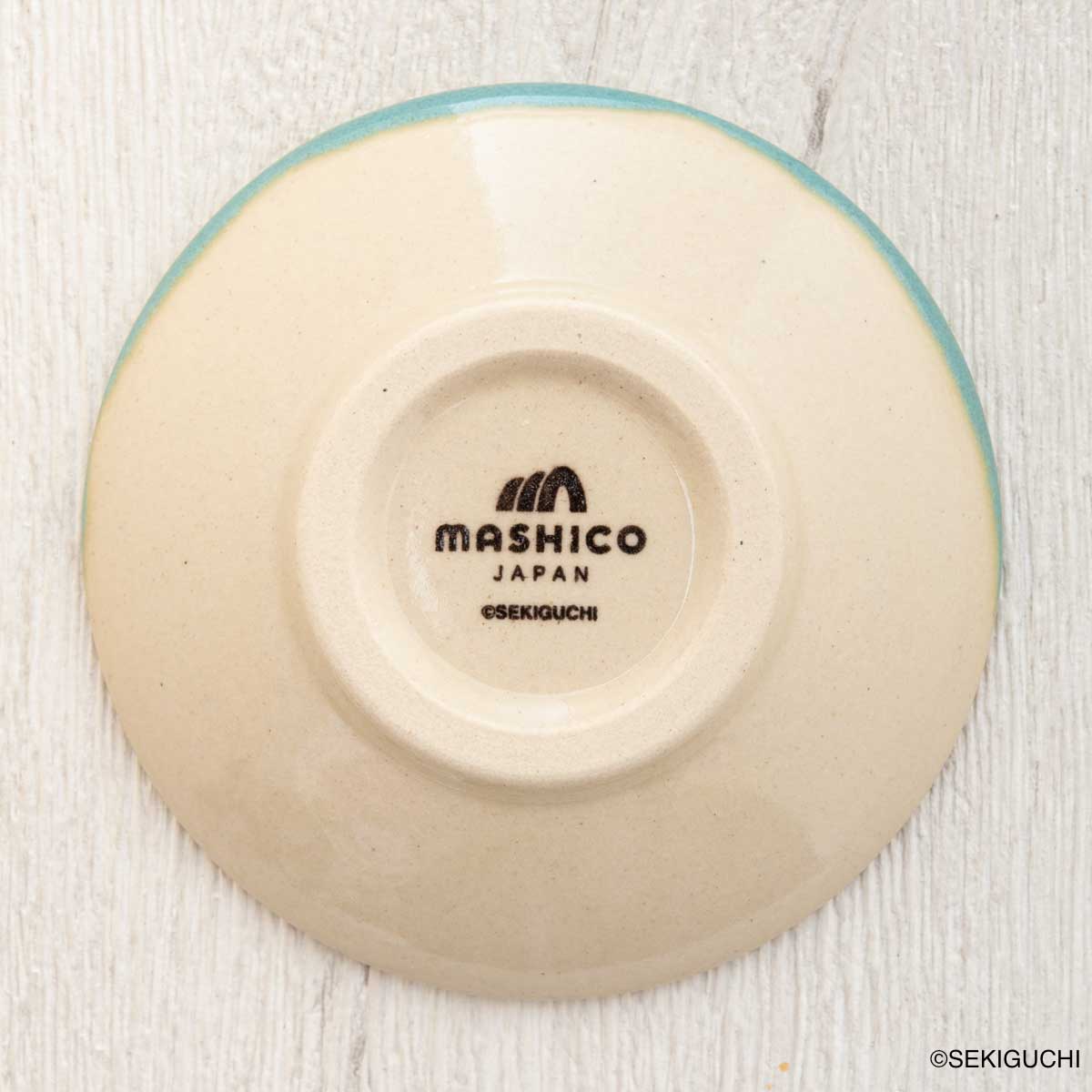 MASHICO 豆皿 モンチッチ ライトブルー（青磁釉）
