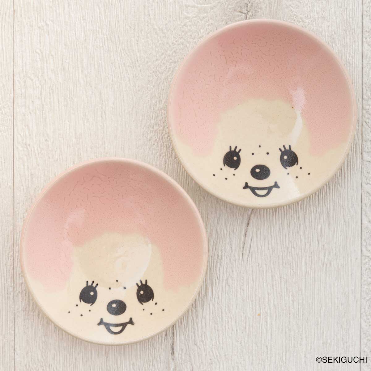 MASHICO 豆皿 モンチッチ ピンク – ヒキダシストア