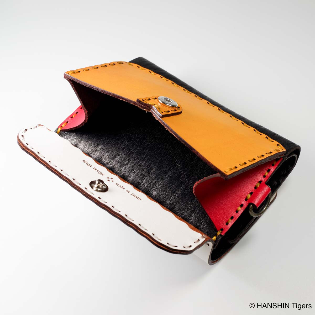 OJAGA DESIGN 阪神タイガース ショートウォレット [2025 JERA セ