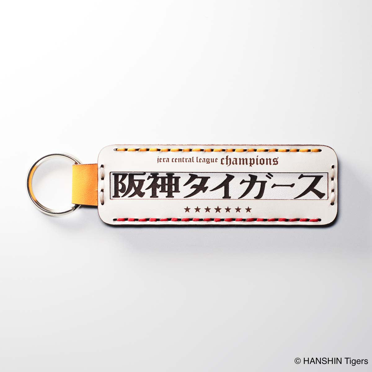 OJAGA DESIGN 阪神タイガース キーホルダー（長四角型）[2025 JERA セ・リーグ優勝記念]【2025年10月下旬より順次お届け予定】
