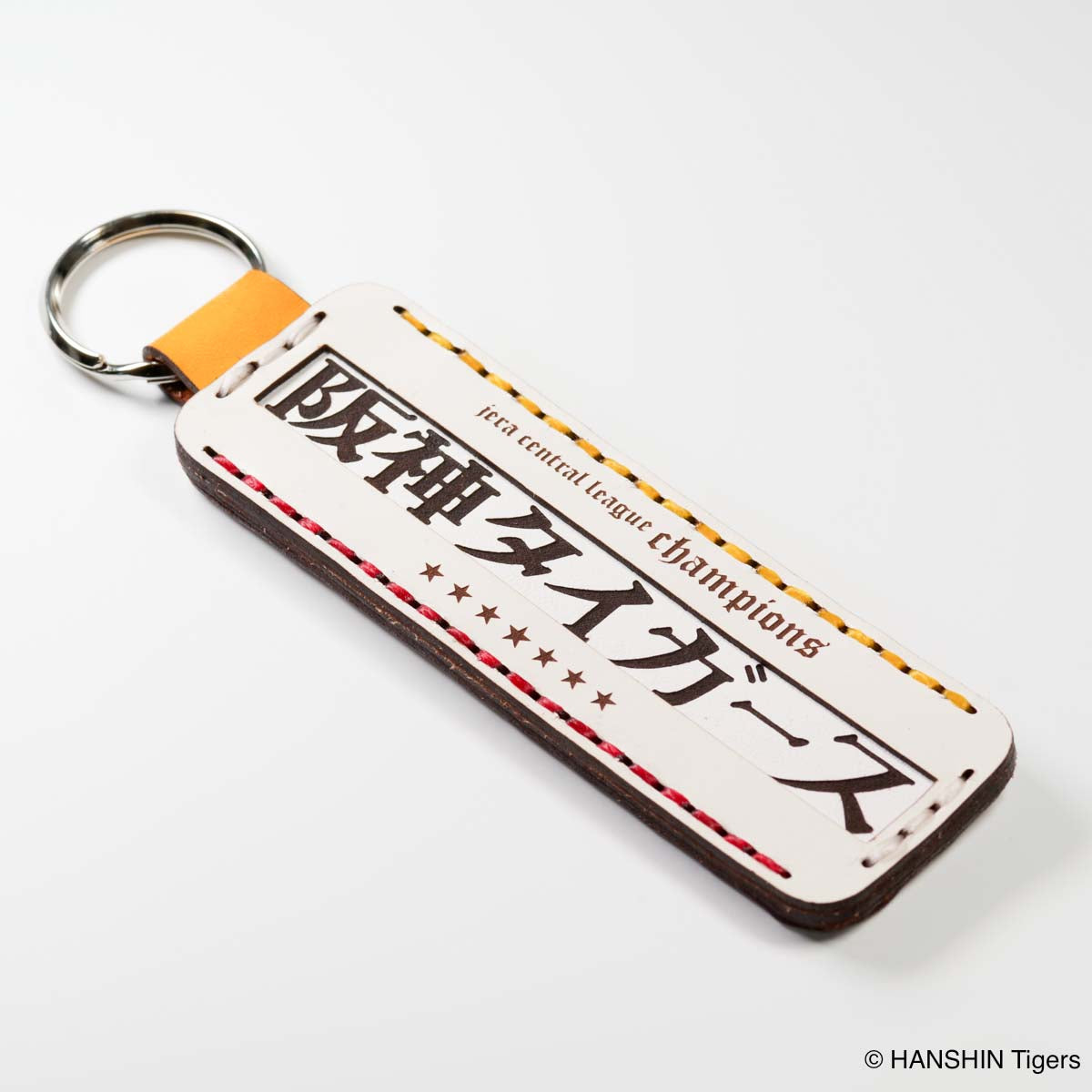 OJAGA DESIGN 阪神タイガース キーホルダー（長四角型）[2025