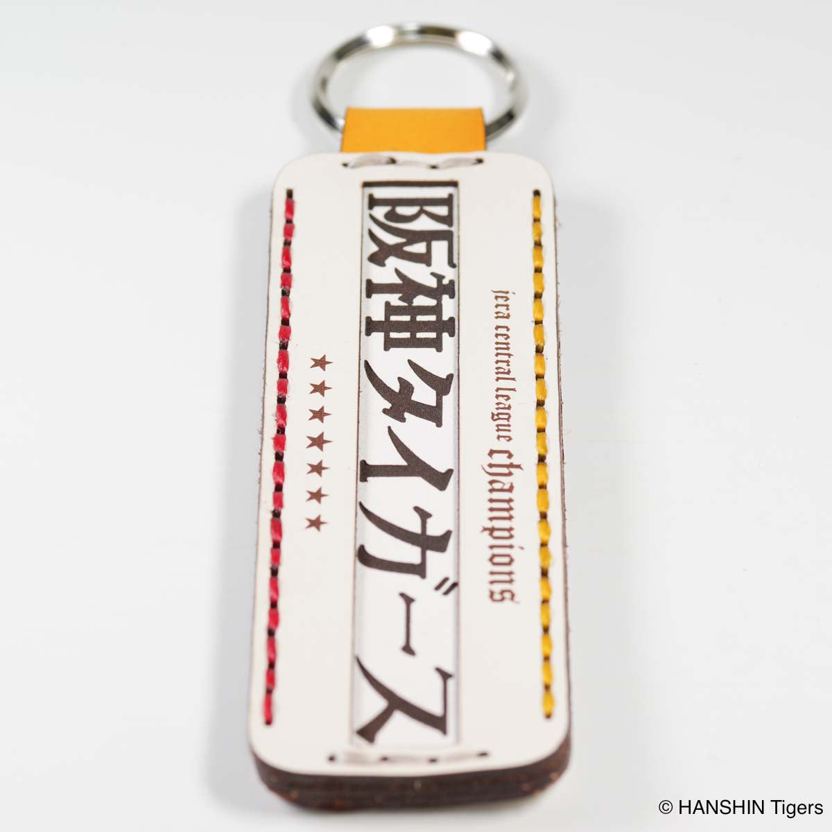 OJAGA DESIGN 阪神タイガース キーホルダー（長四角型）[2025 JERA セ・リーグ優勝記念]【2025年10月下旬より順次お届け予定】