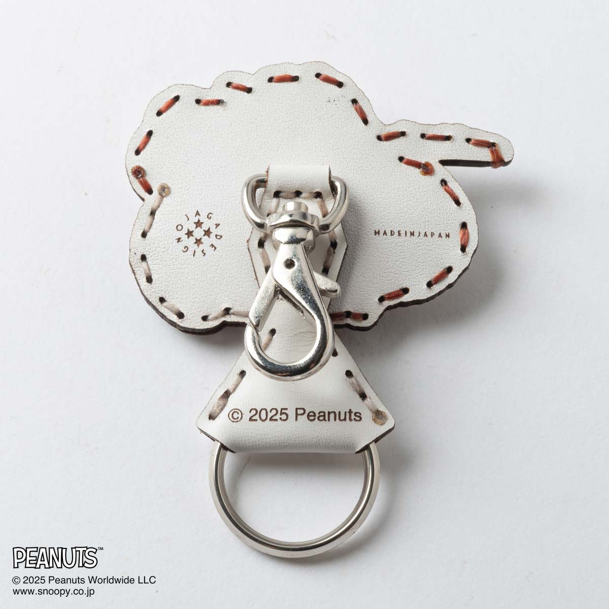 OJAGA DESIGN / Peanuts [BASEBALL SNOOPY] キーホルダー